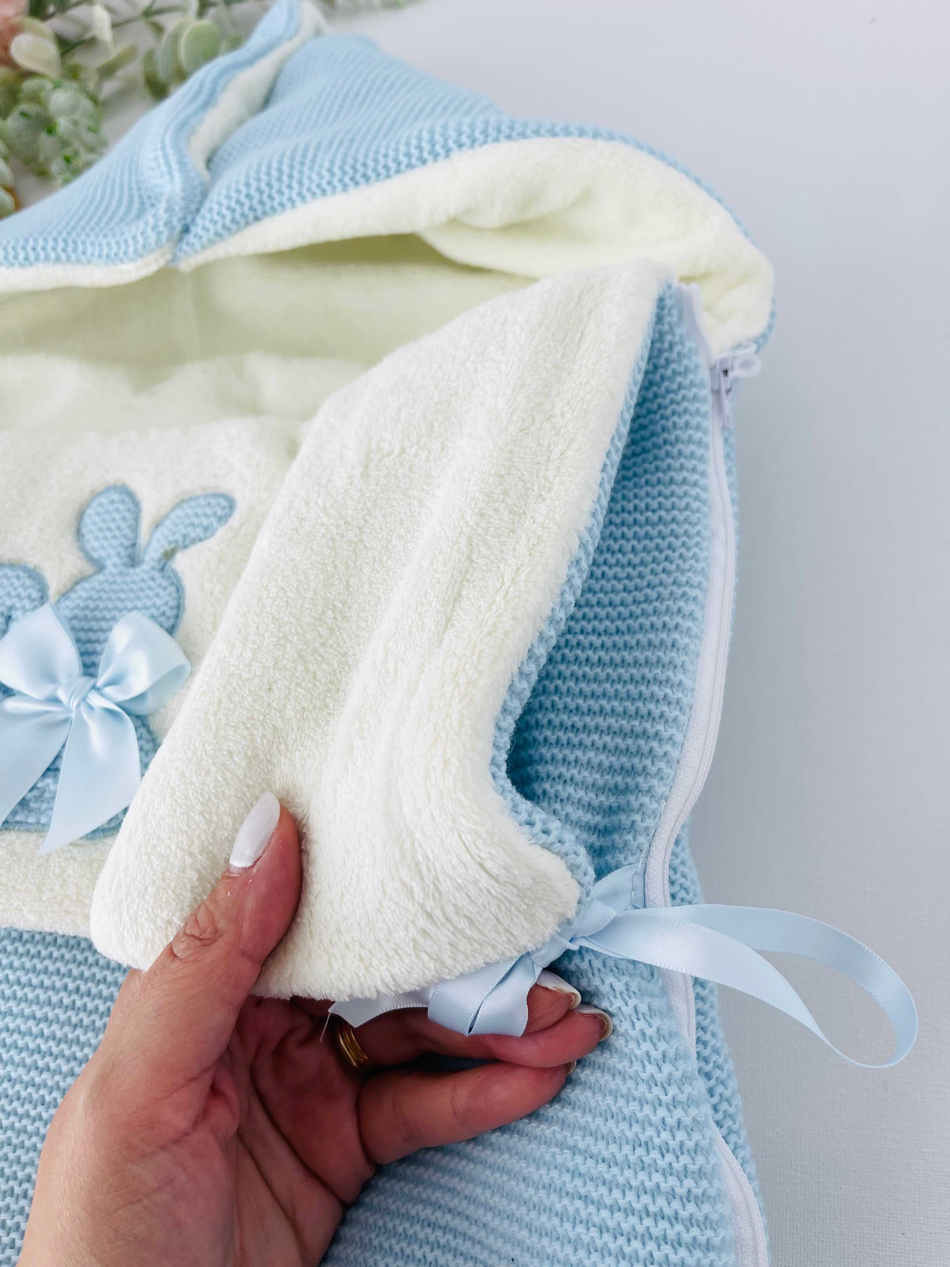 Sacos de dormir bebé tema coelhinhos