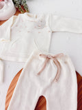 Conjunto Bebé: Camisola, Calças e Gorro 1M