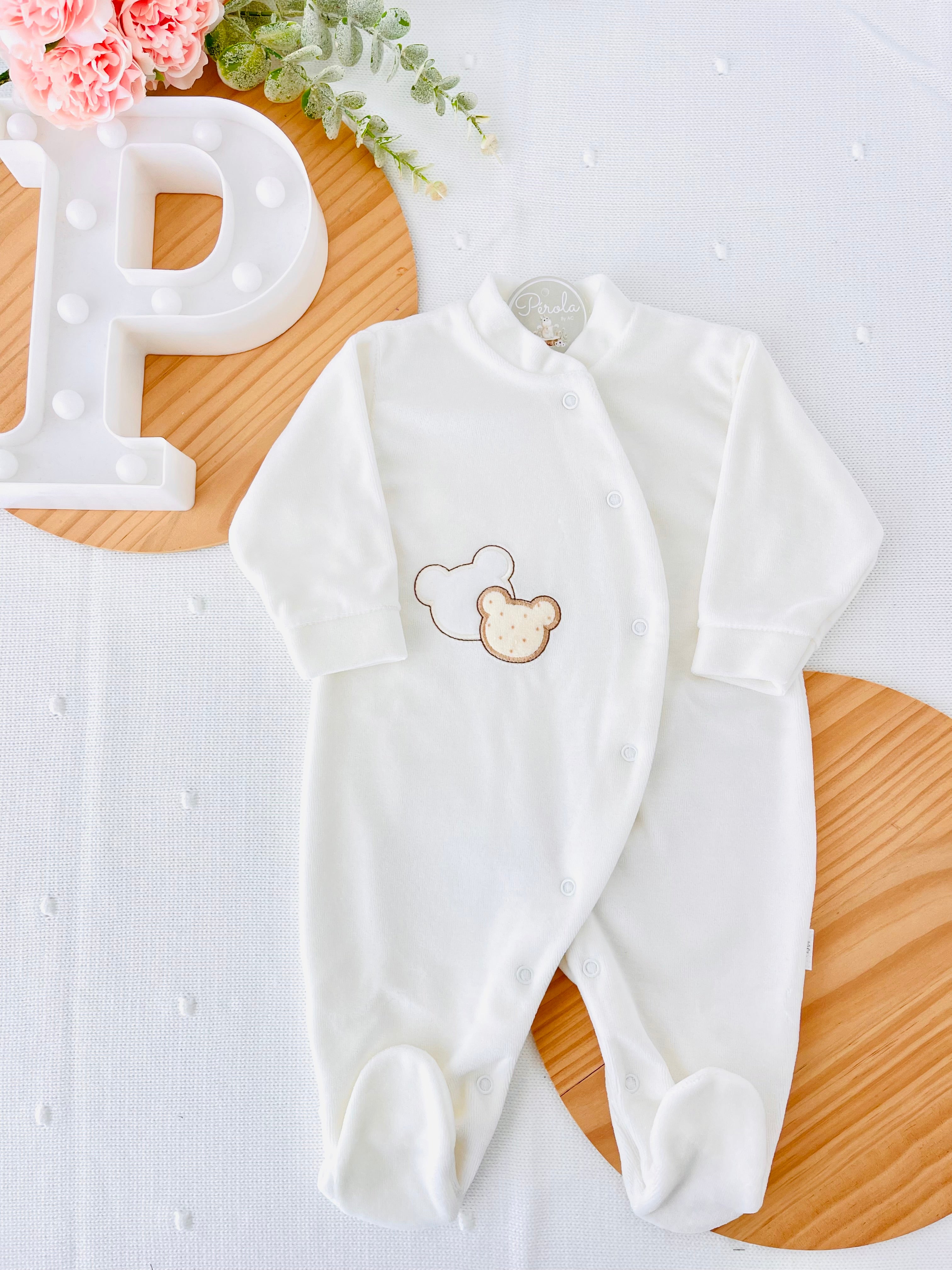 Babygrow veludo (3-12m)