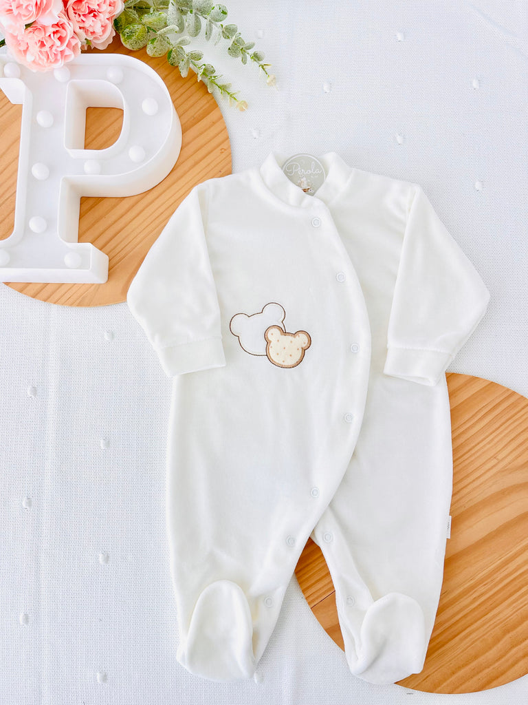 Babygrow veludo (3-12m)