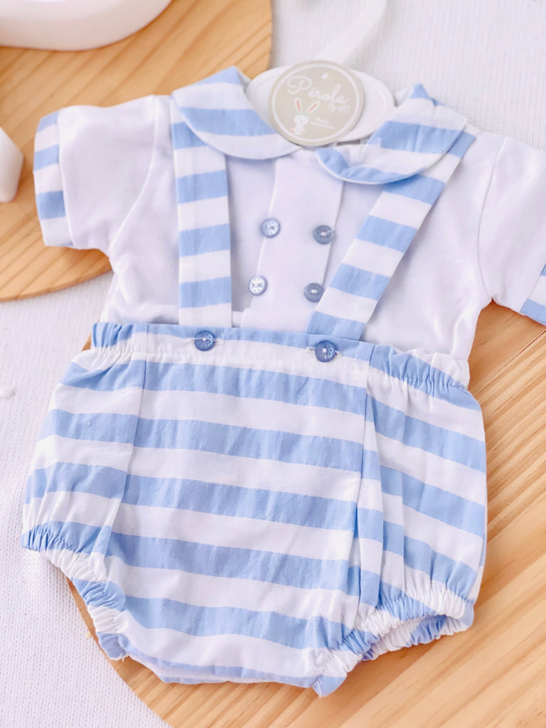 Conjunto riscas: fofo e camisola
