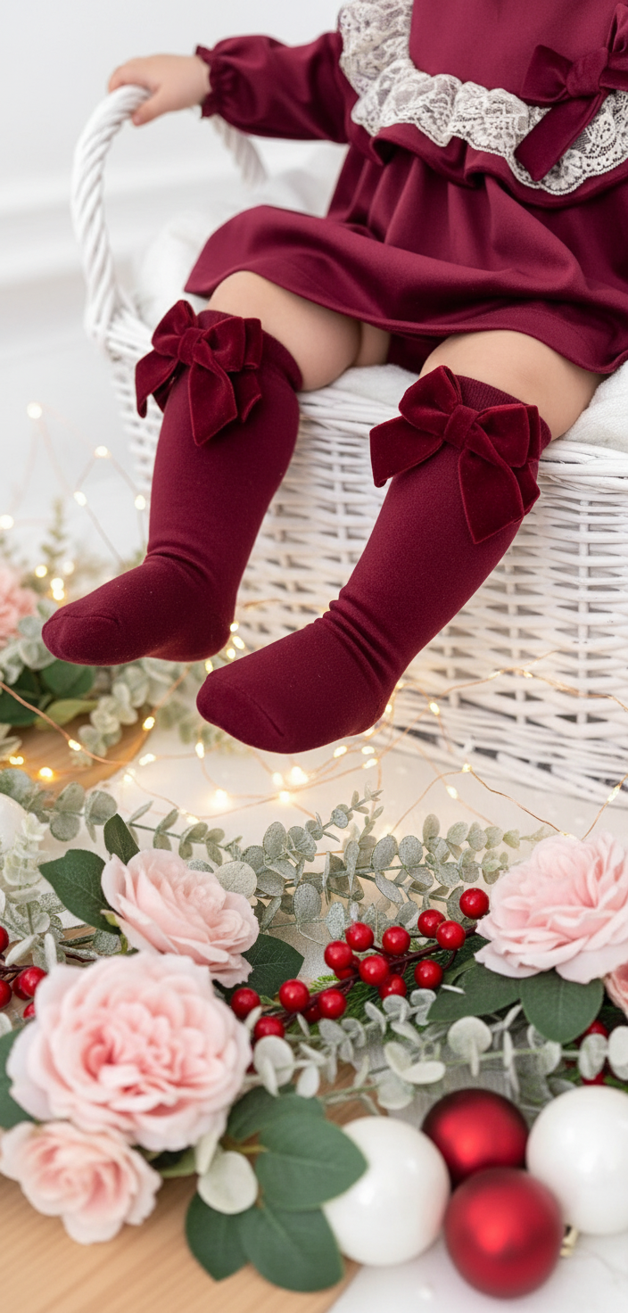 Vestido e tapa fraldas em veludo coleção premium