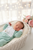 Babygrow pompom algodão