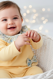 Fato de treino amarelo com golinha 6-18M