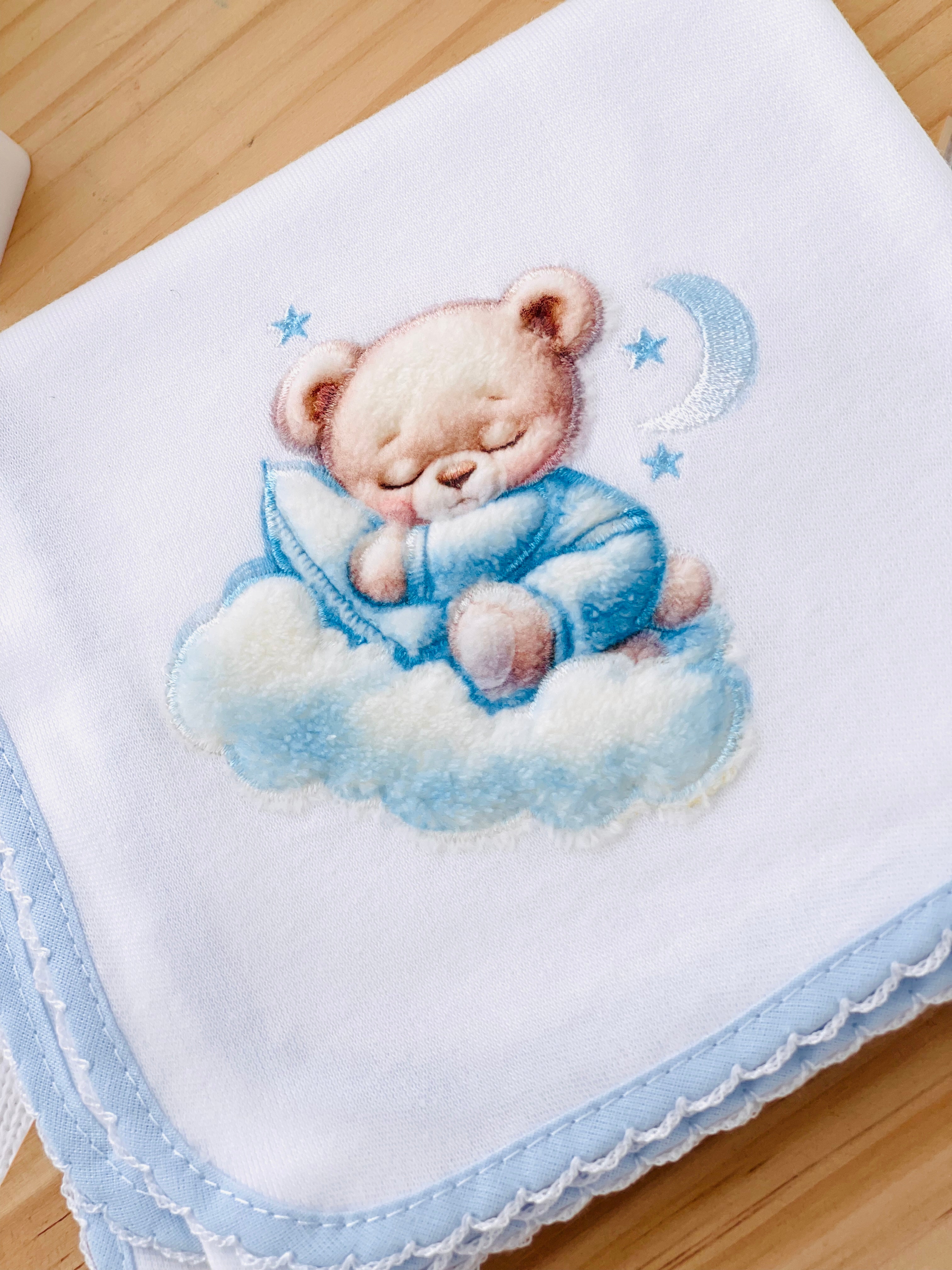 Fralda tema Nas nuvens com pêlo