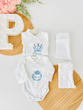 Pack oportunidade 4 peças: 2 bodies e 2 calças