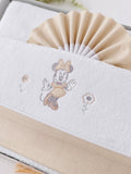 Lençóis coralina cama de grades Minnie