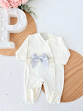 Babygrow pérola com renda