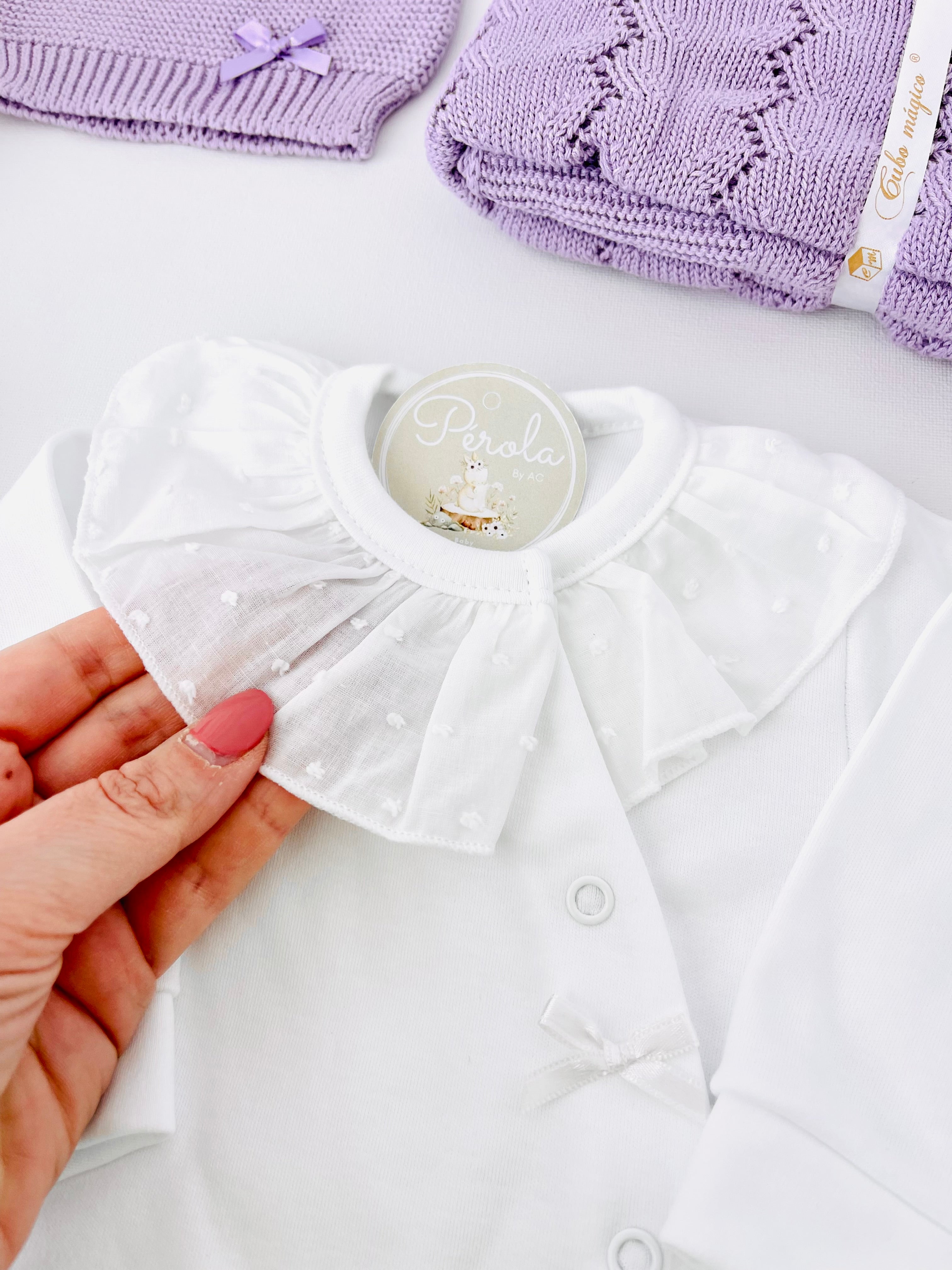 Pack Lilás algodão 8 peças