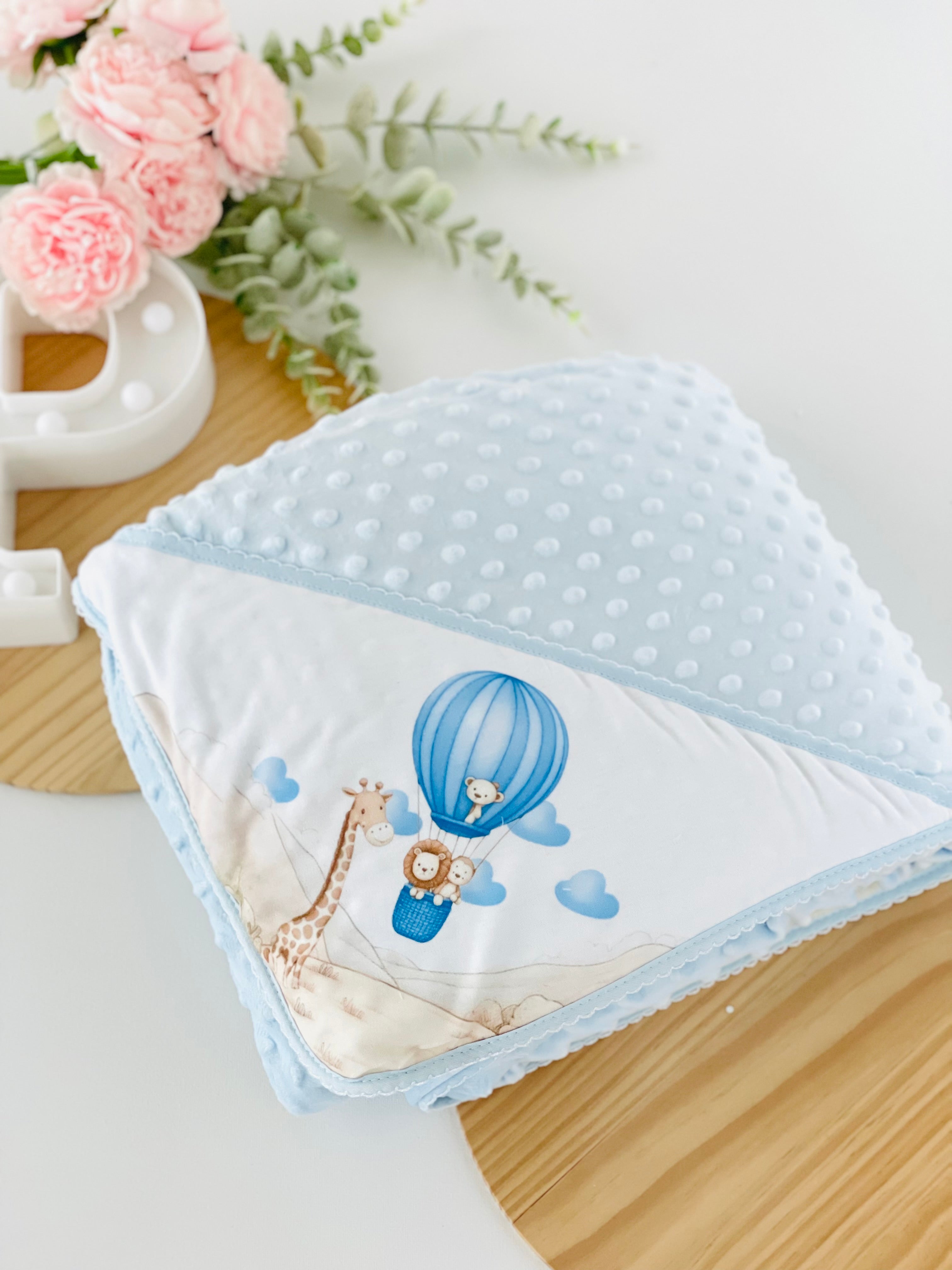 Manta quentinha tema Safari