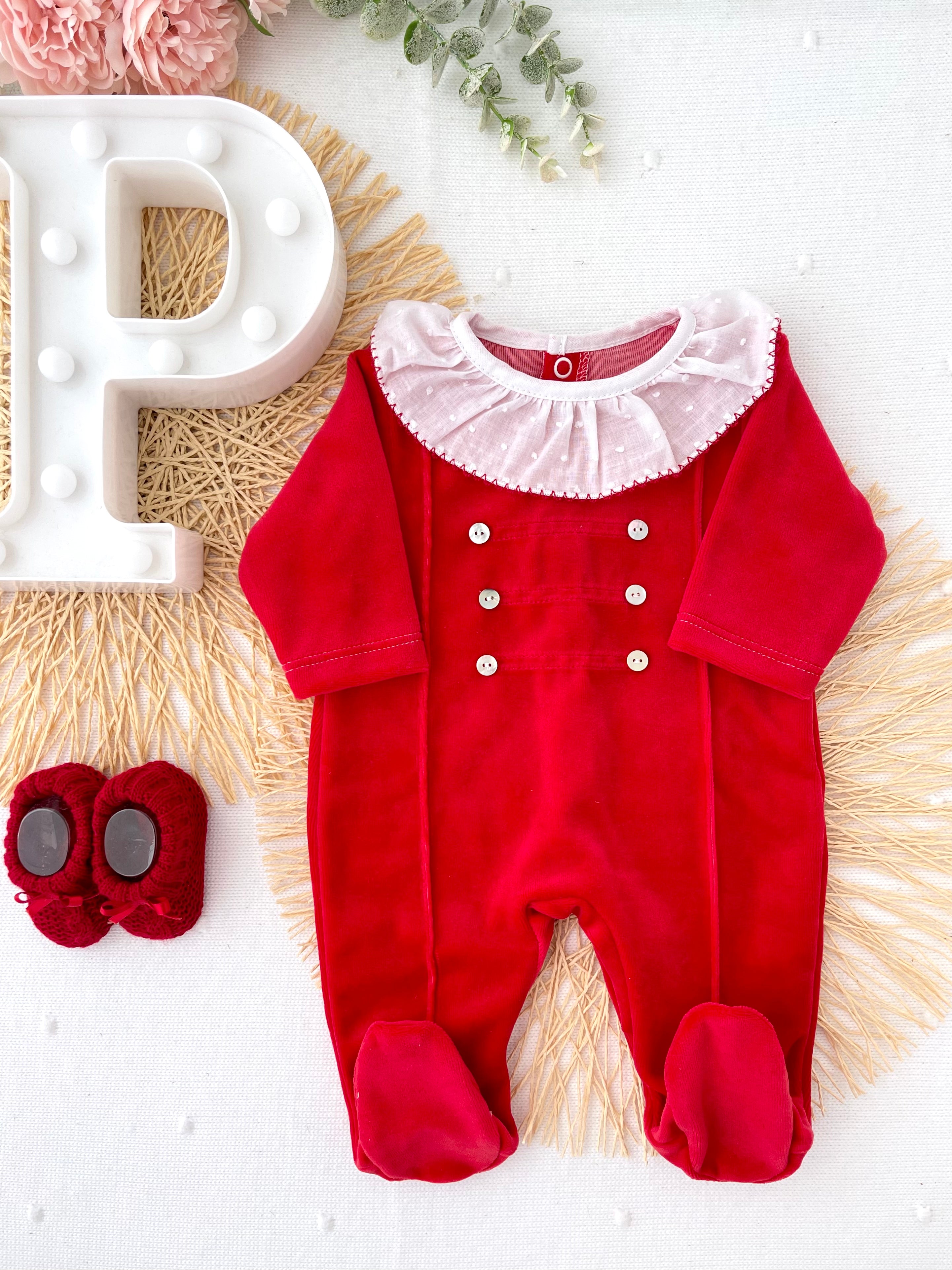 Babygrow Madrepérola gola redonda