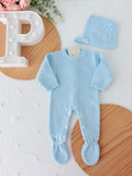Babygrow e touca malha Outono Inverno