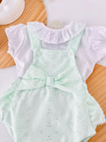 Conjunto bordado: Fofo e blusa