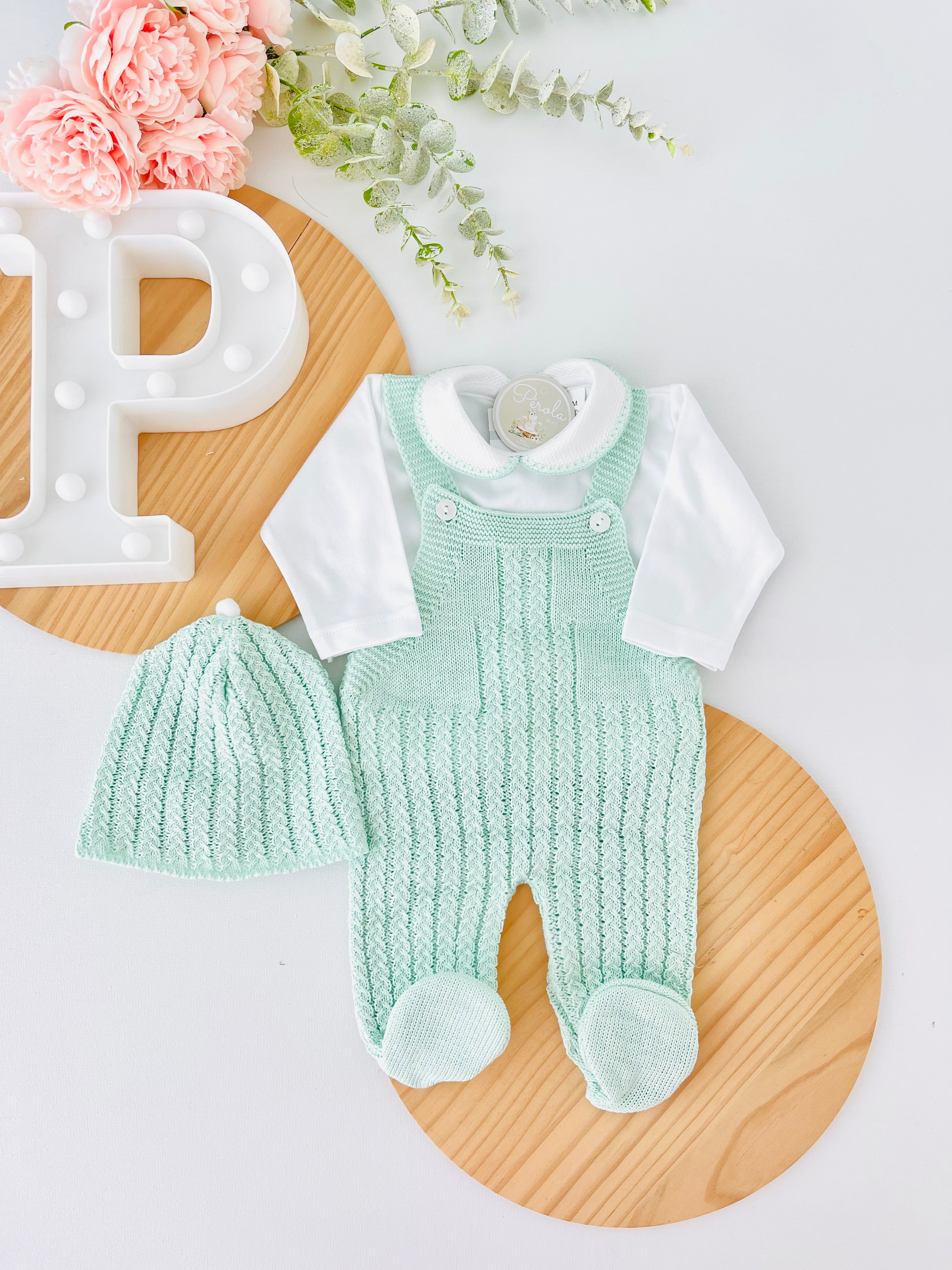 Saída de maternidade Doçura - 100% algodão