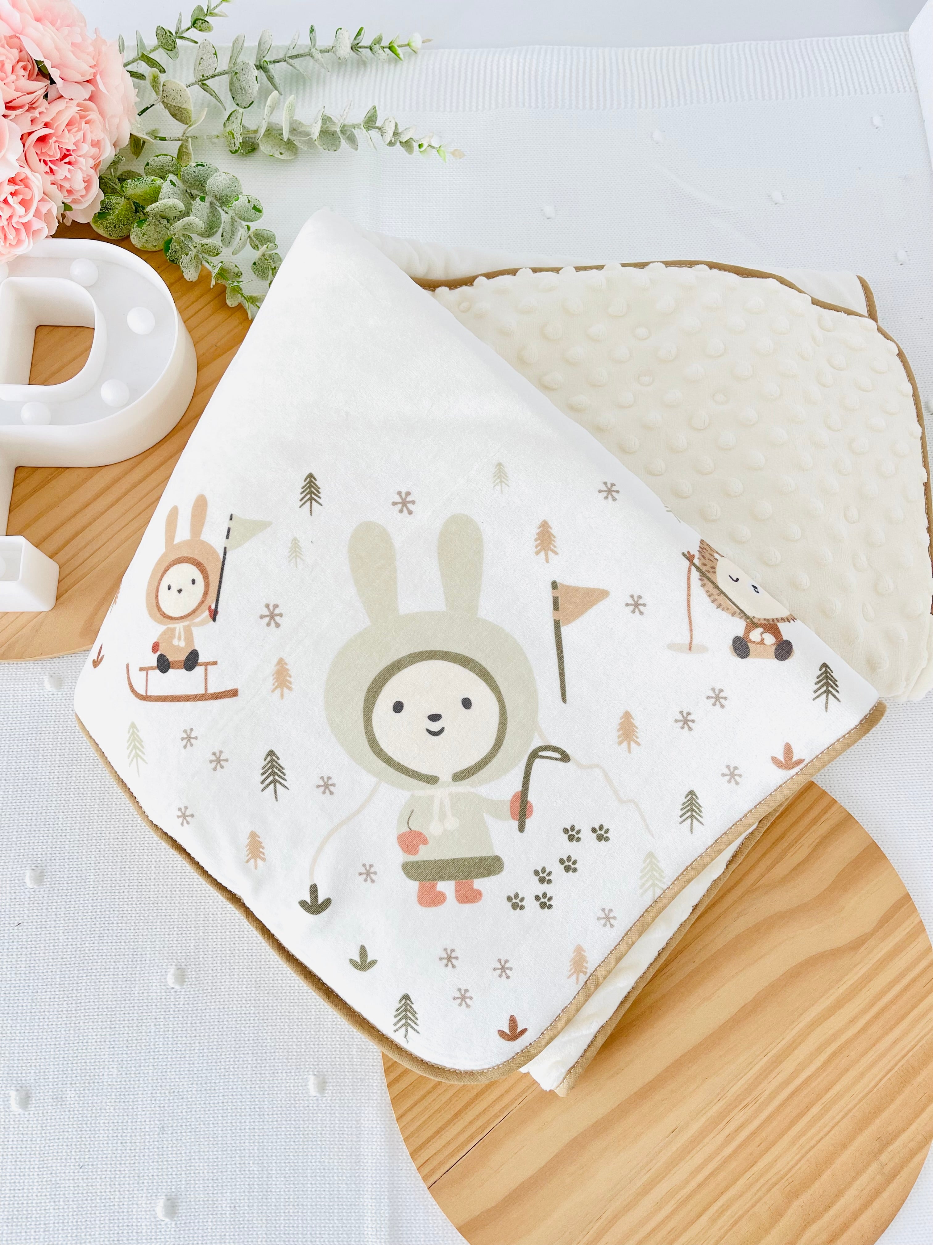 Pack enxoval unissexo: 9 peças - tema Esquimó