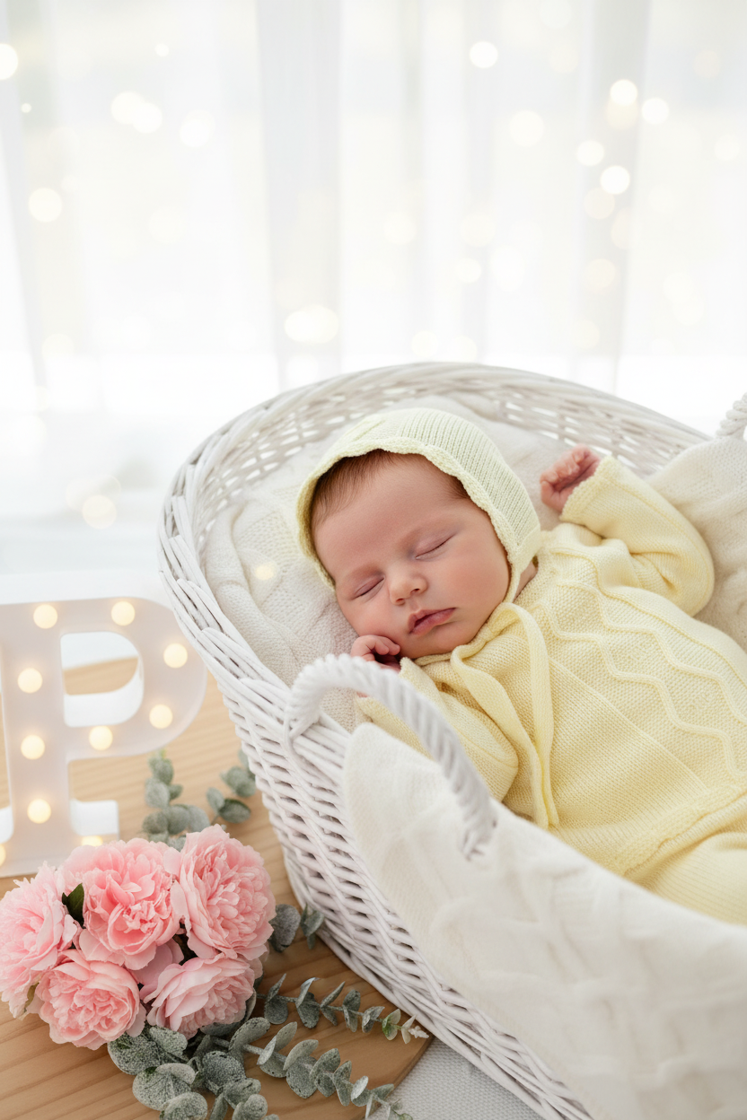 Conjunto: touca, camisola, calças Primavera Verão