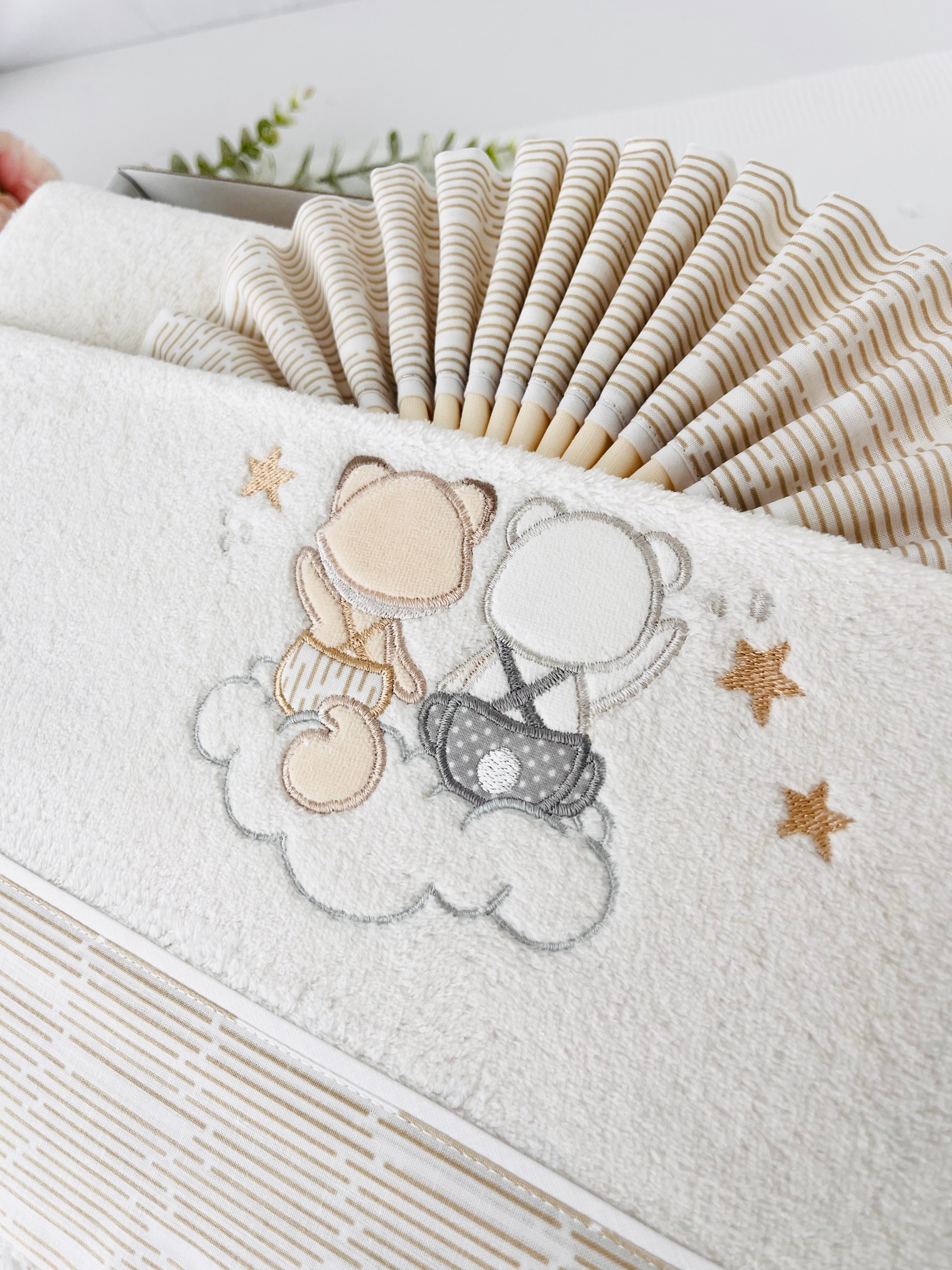 Lençóis CORALINA tamanho MAX, cama 70x140cm