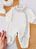 Babygrow flores em algodão