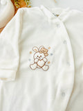 Babygrow veludo grande  3m 6m 9m e 12m