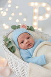 Babygrow e touca malha Outono Inverno