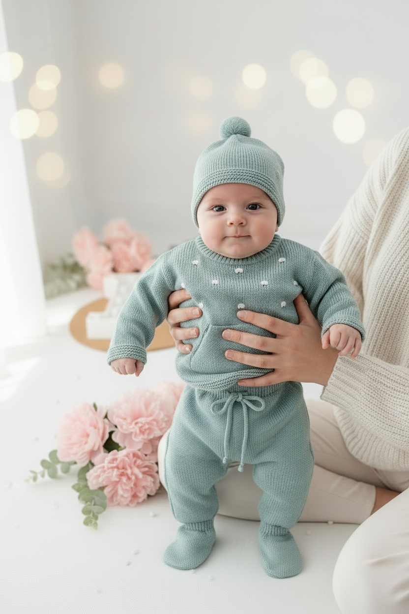 Conjunto bebé 3m e 6m