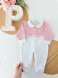 Babygrow carinhas de urso algodão
