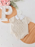Conjunto bege camisola e tapa fraldas 1/3M