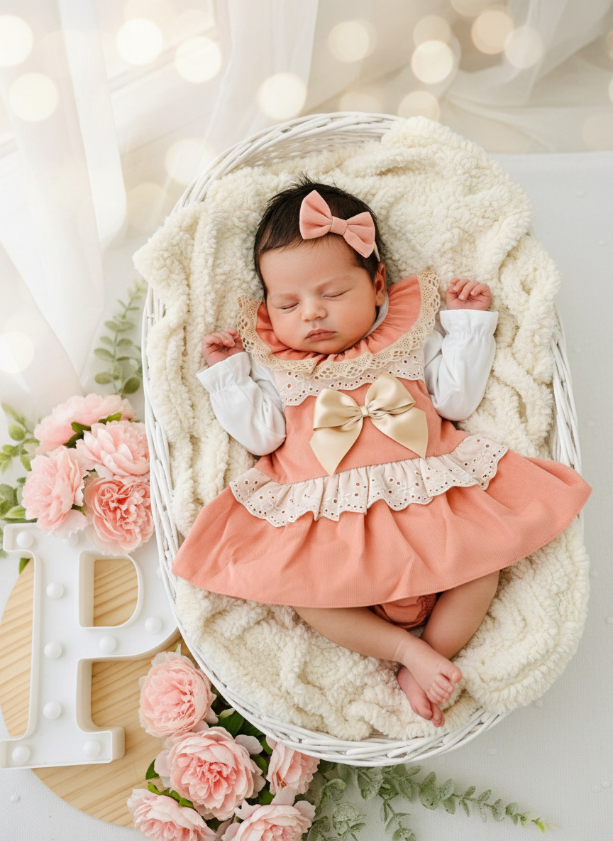 Conjunto bombazine: fofo, blusa e laço