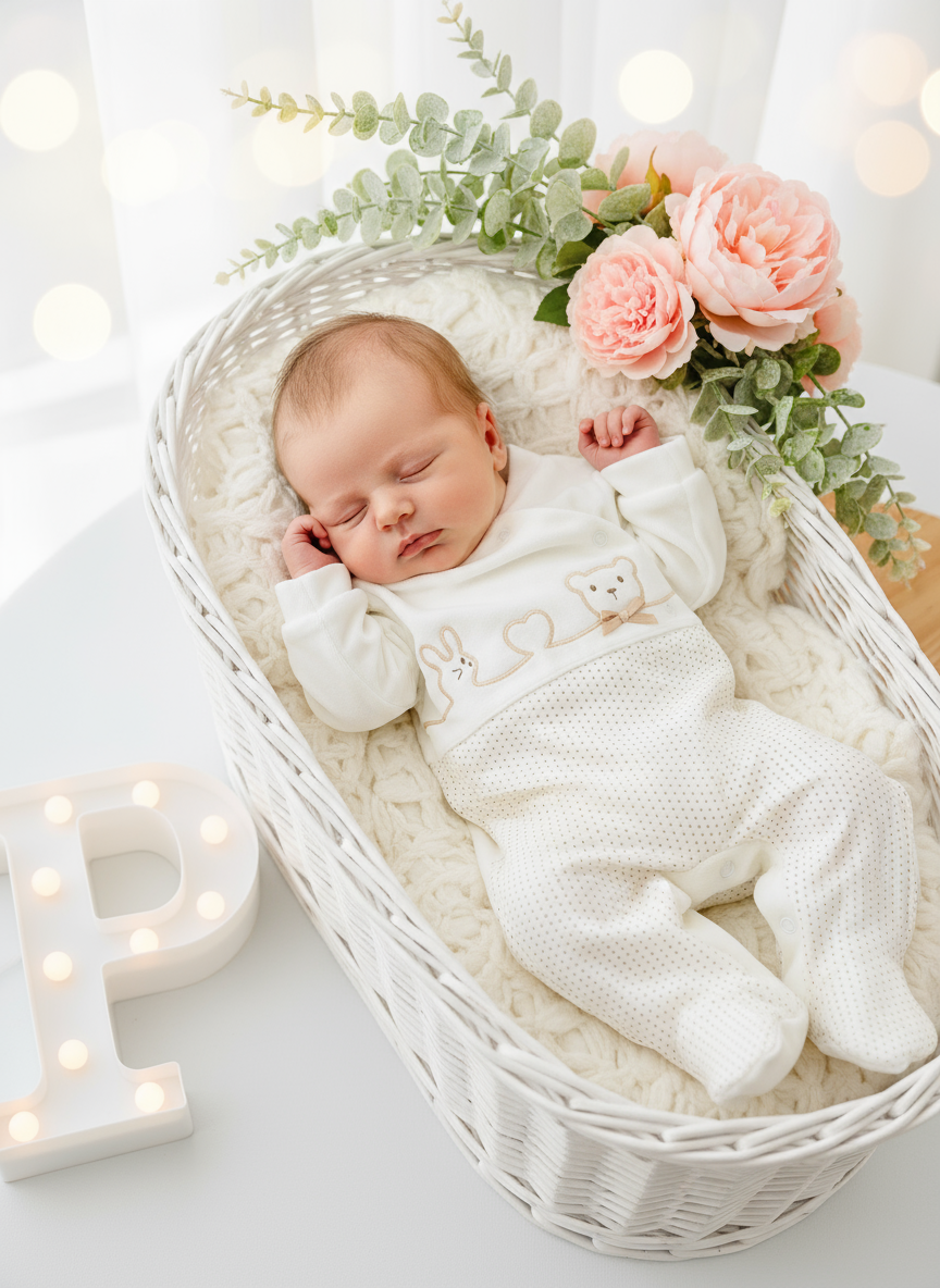 Babygrow linha do Amor em Veludo