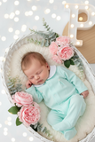 Babygrow bolinha em algodão