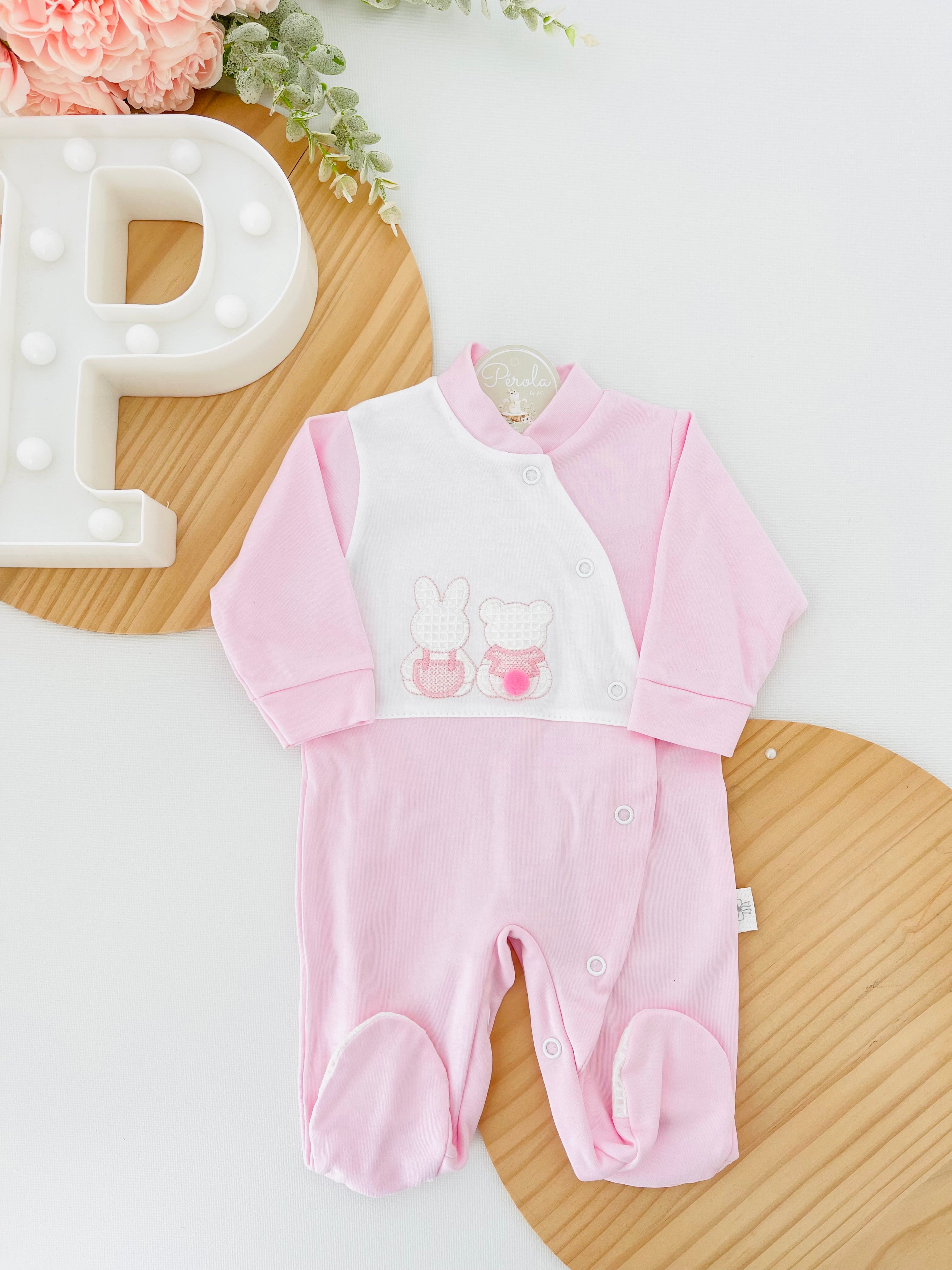 Babygrow amigos algodão