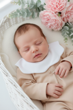 Babygrow gola flor em algodão