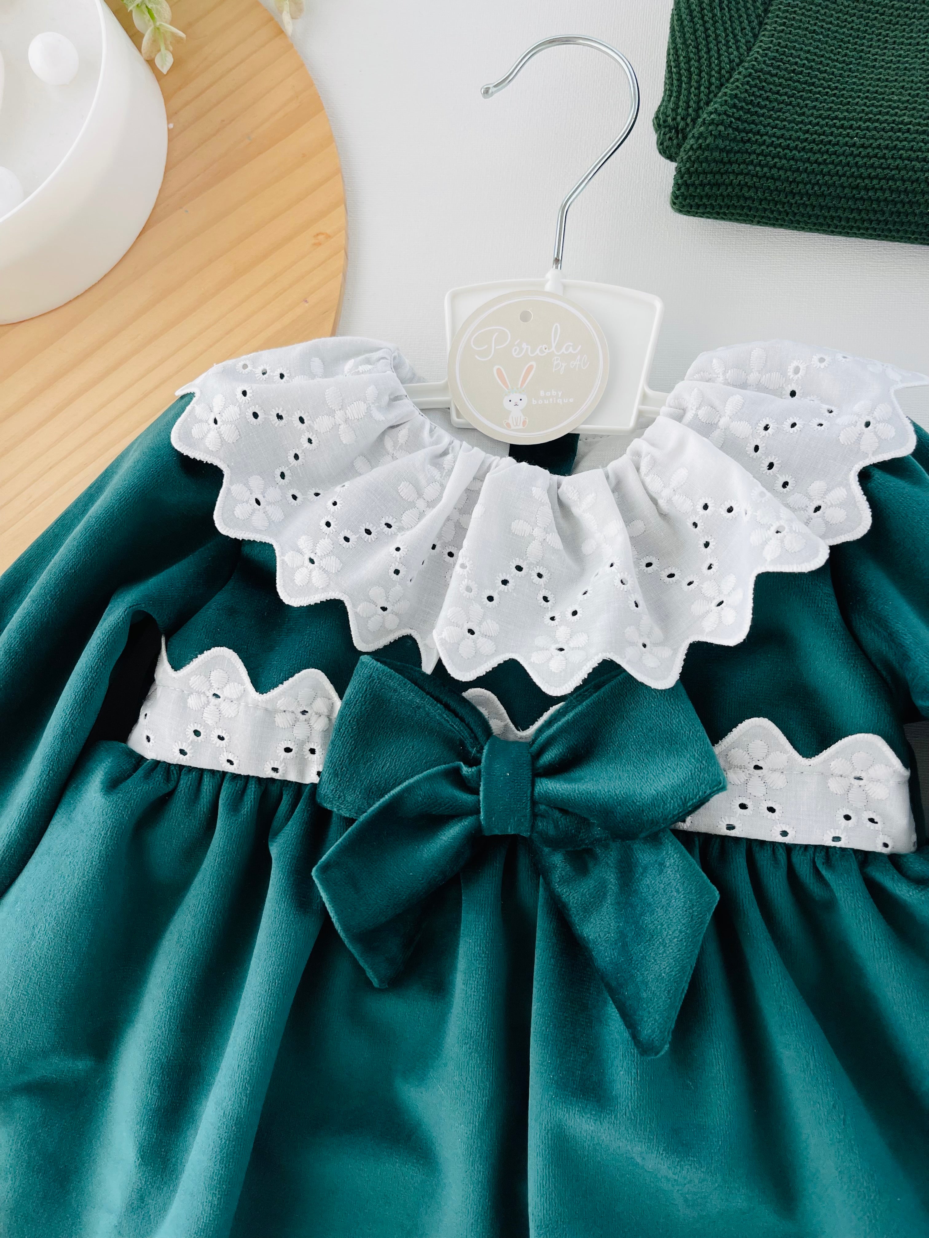 Vestido em veludo coleção premium