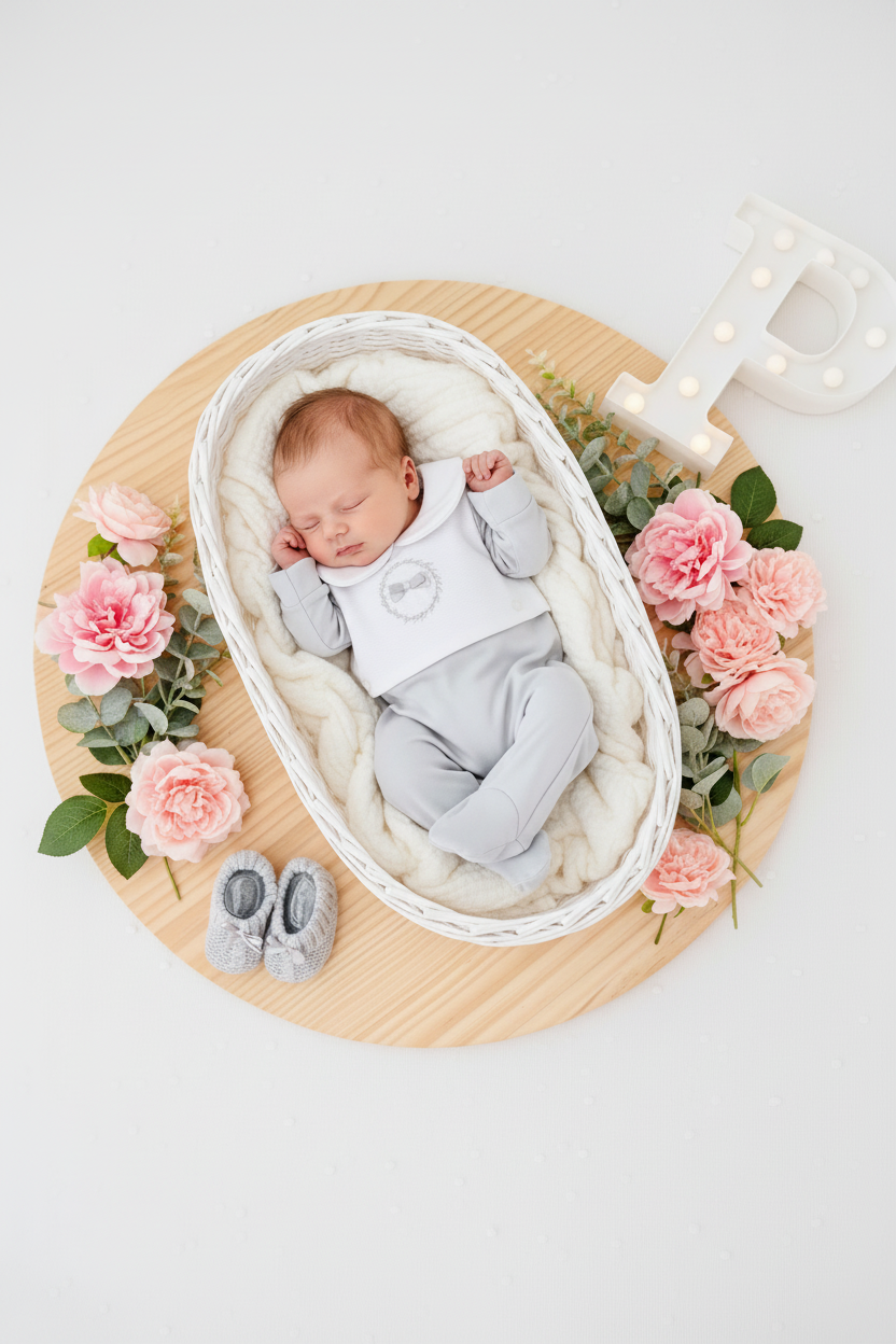 Babygrow babete em algodão