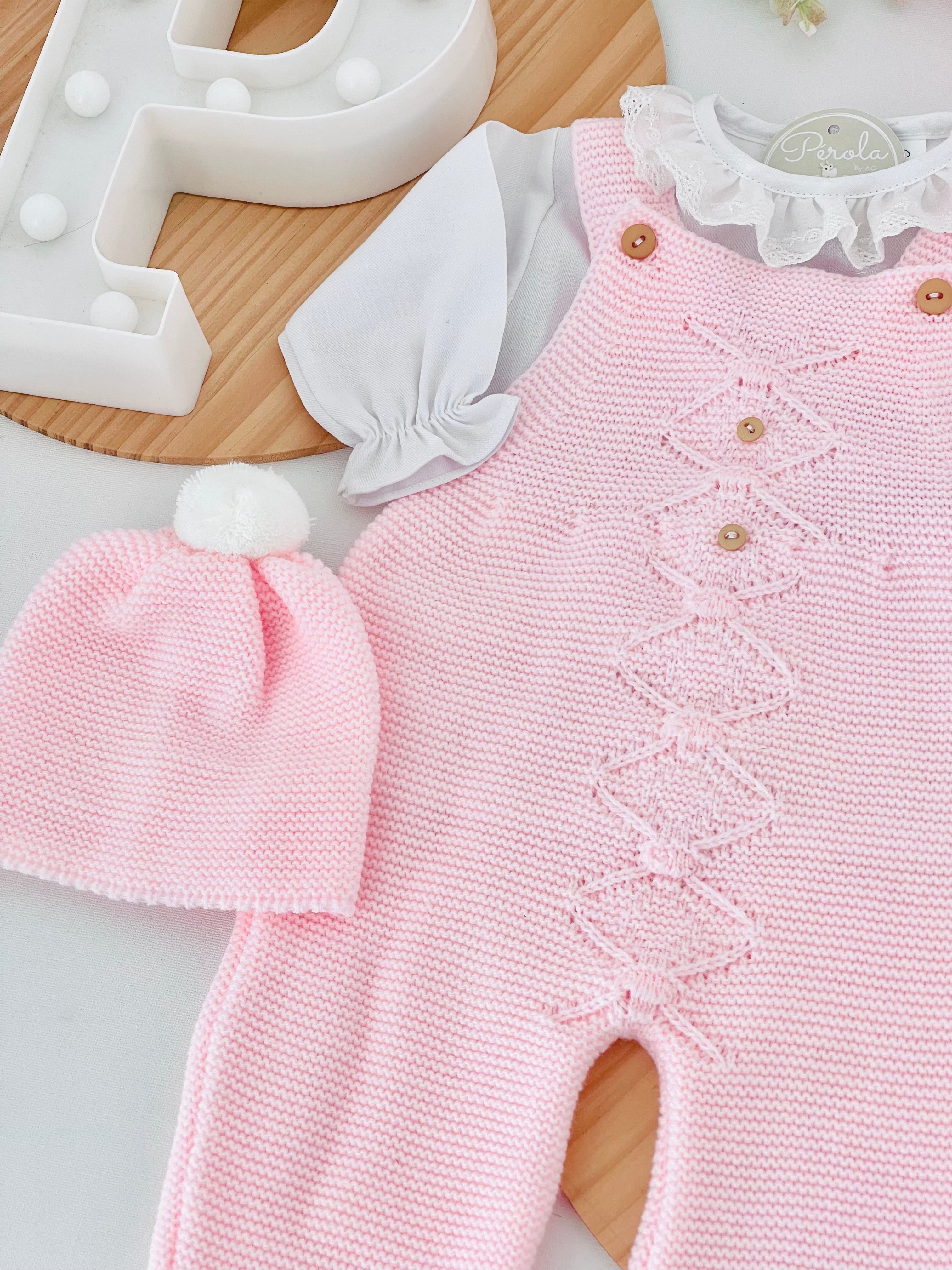 Conjunto recém nascido: 3peças Outono/Inverno