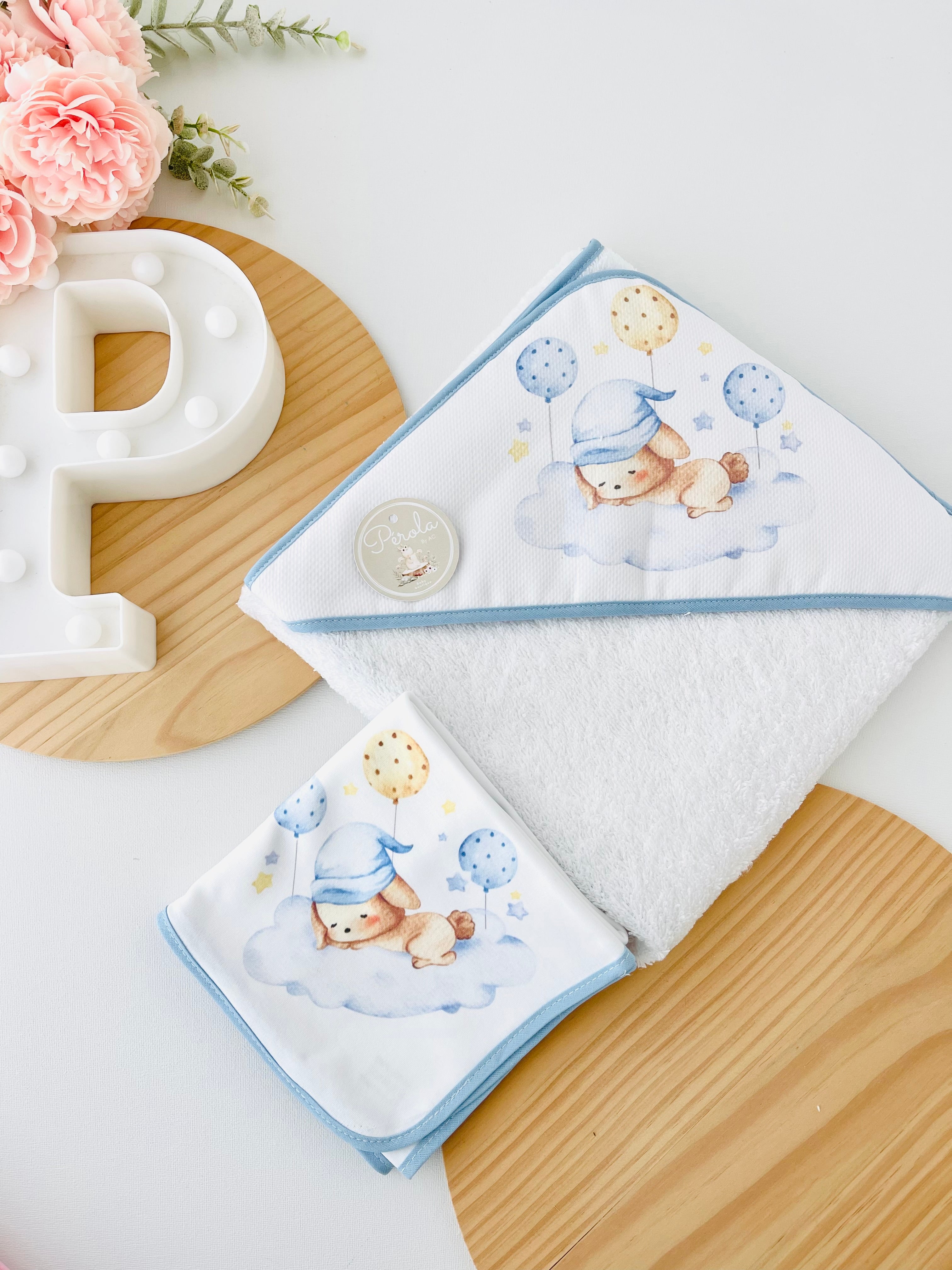 Pack soninho: toalha e fralda