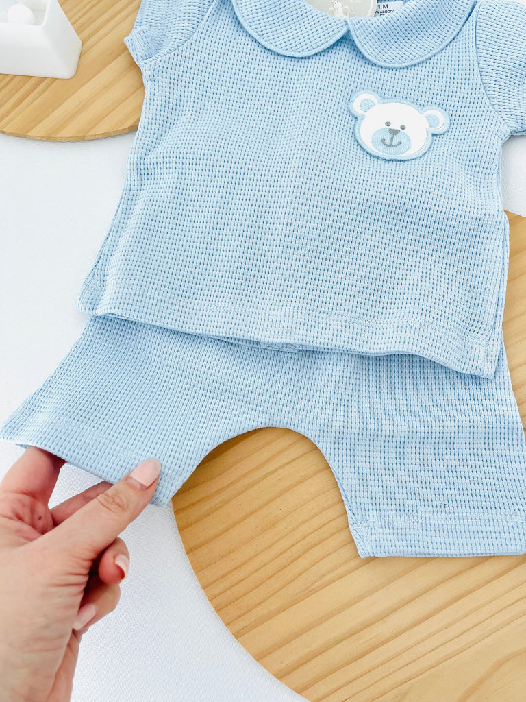 Conjunto ursinho: camisola e calções