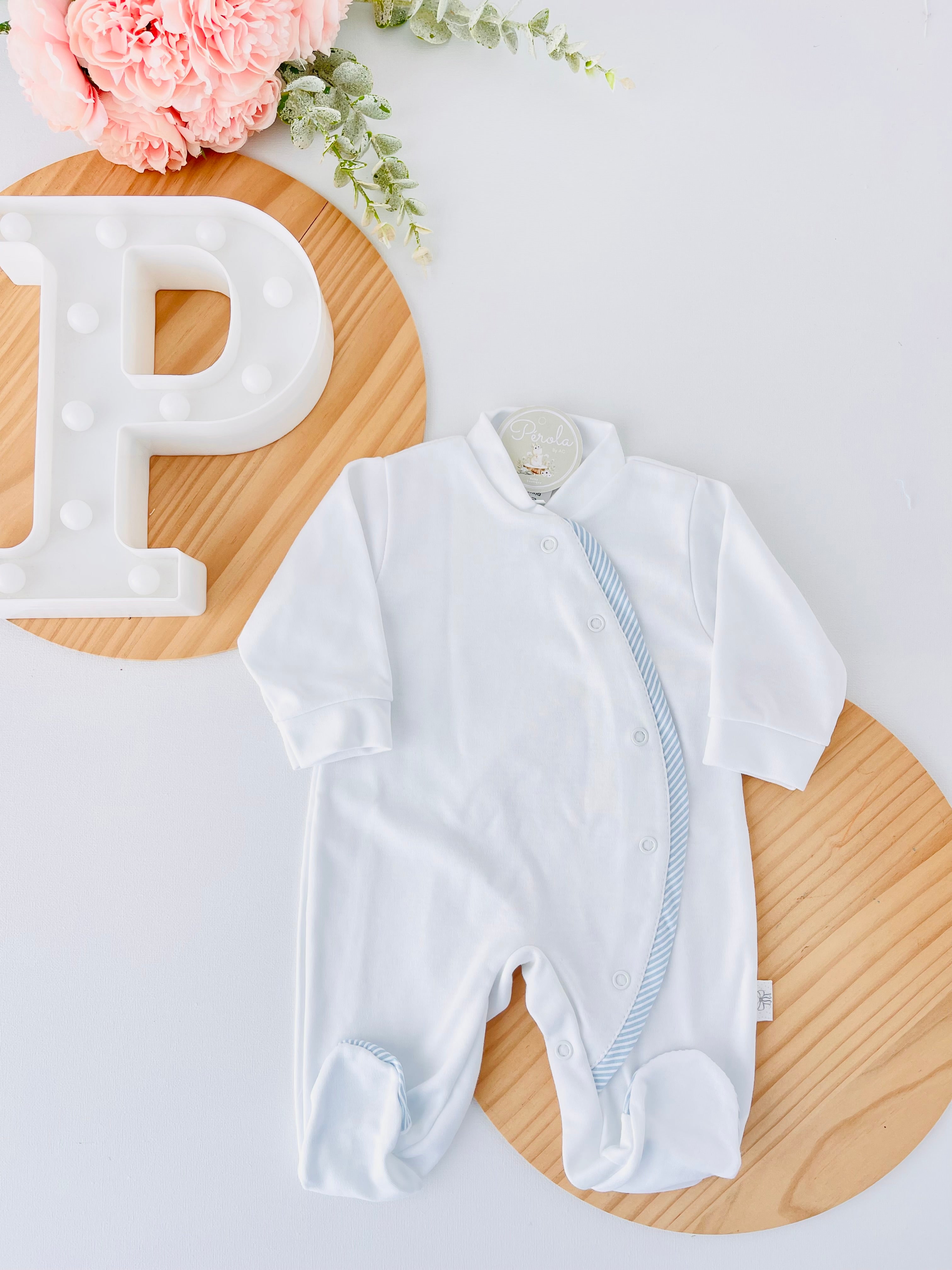 Babygrow menino em algodão