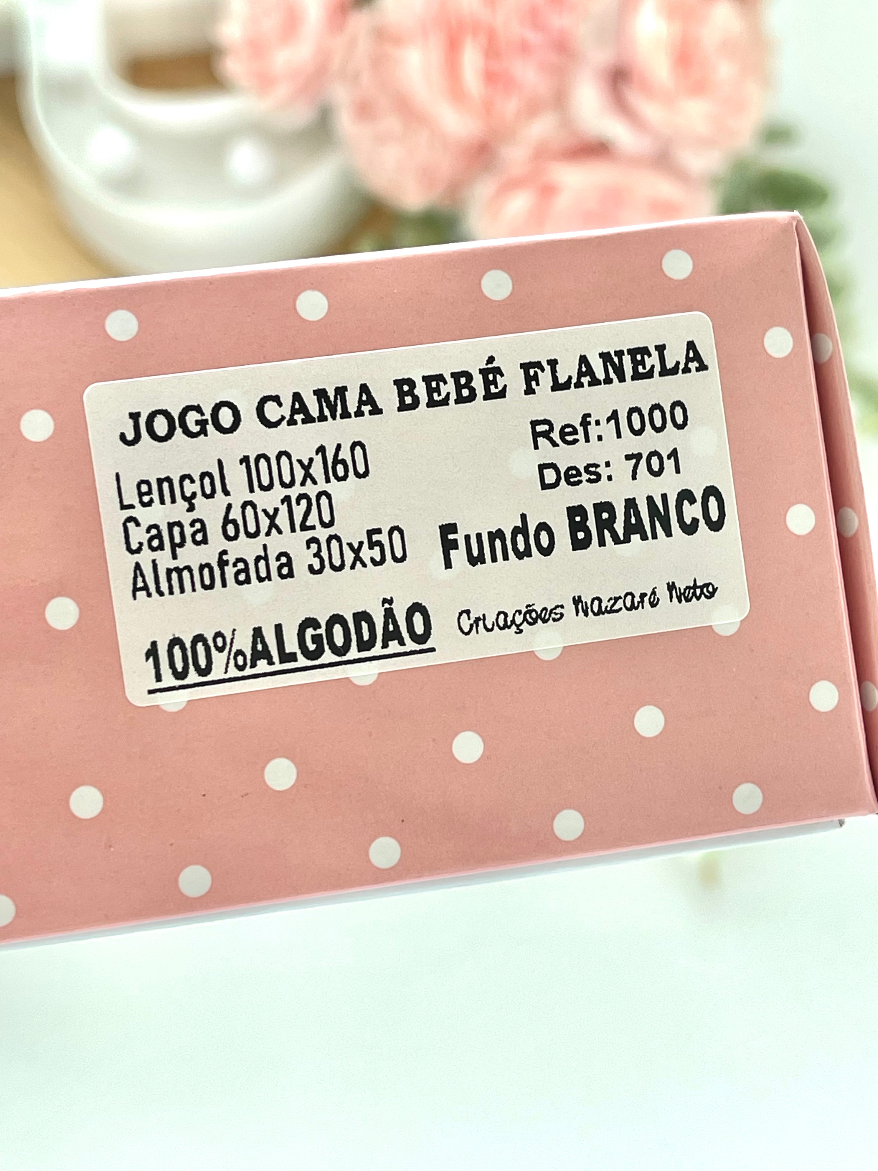 Lençóis flanela cama de grades- ursinhos