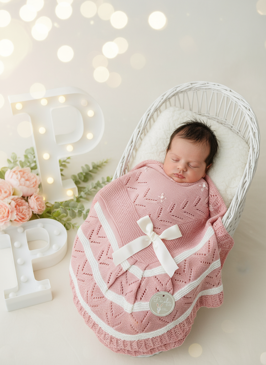 Manta / Xaile em malha