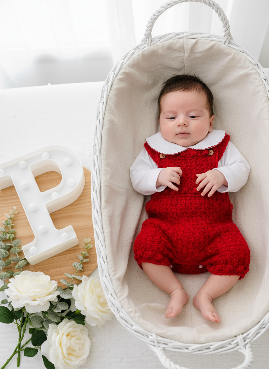 Jardineiras e Body com gola Peter Pan