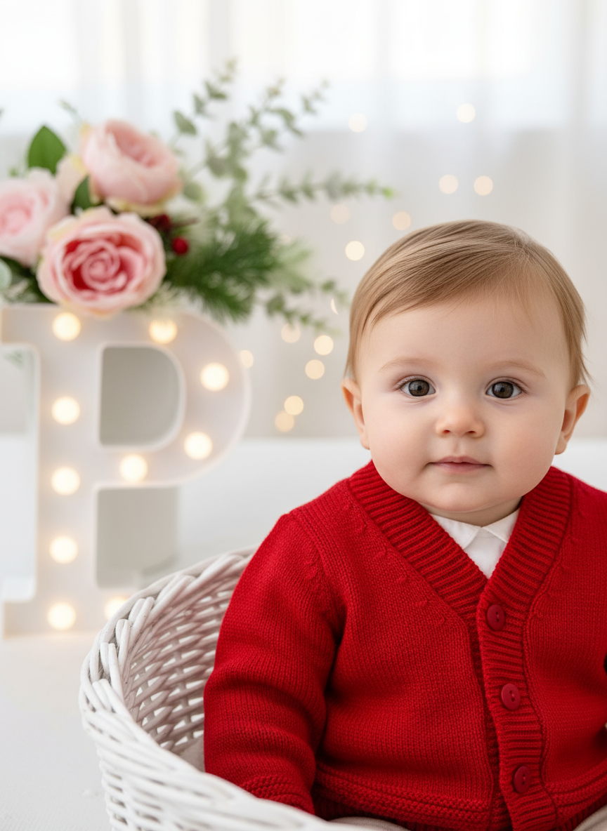 Casaco decote V malha quentinha