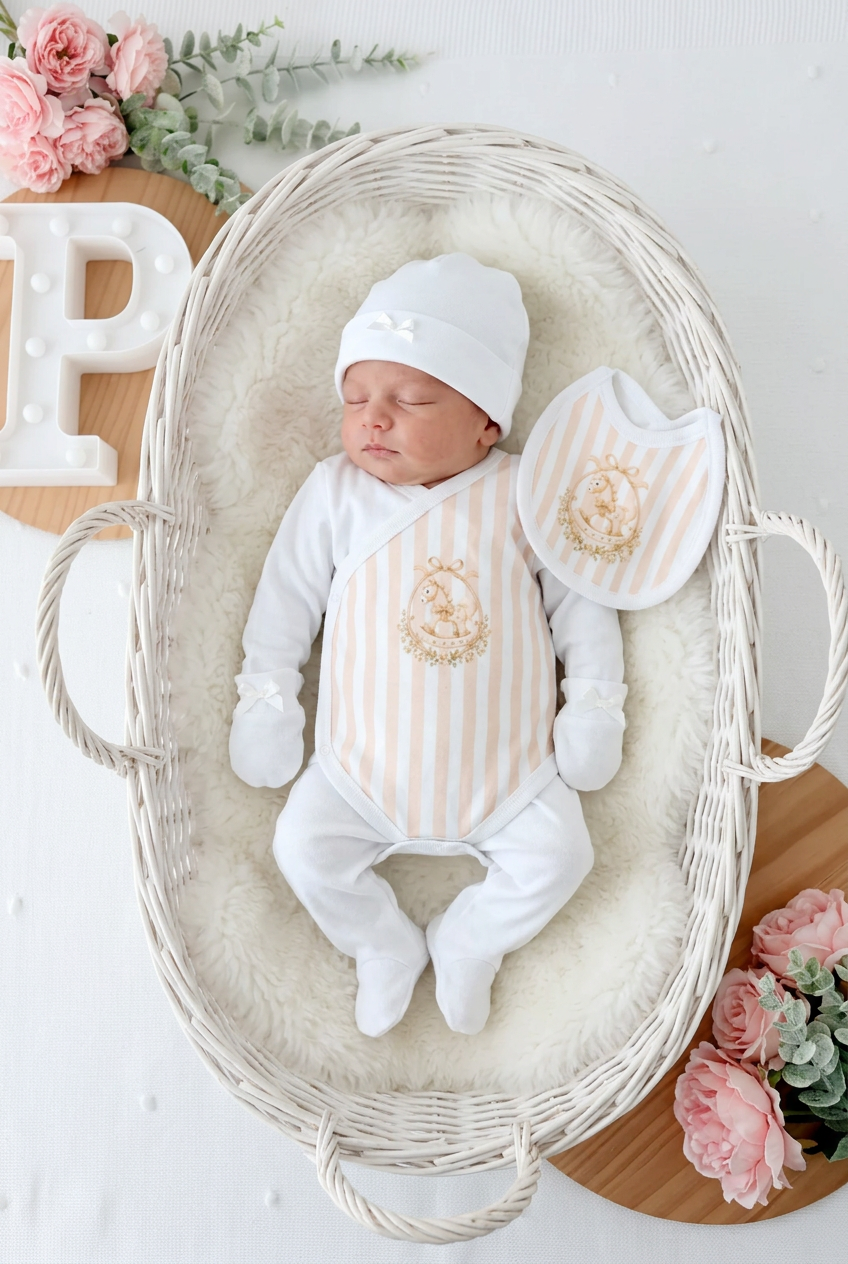 Pack roupa maternidade - tema cavalinho