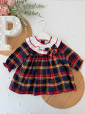 Vestido encanto em xadrez
