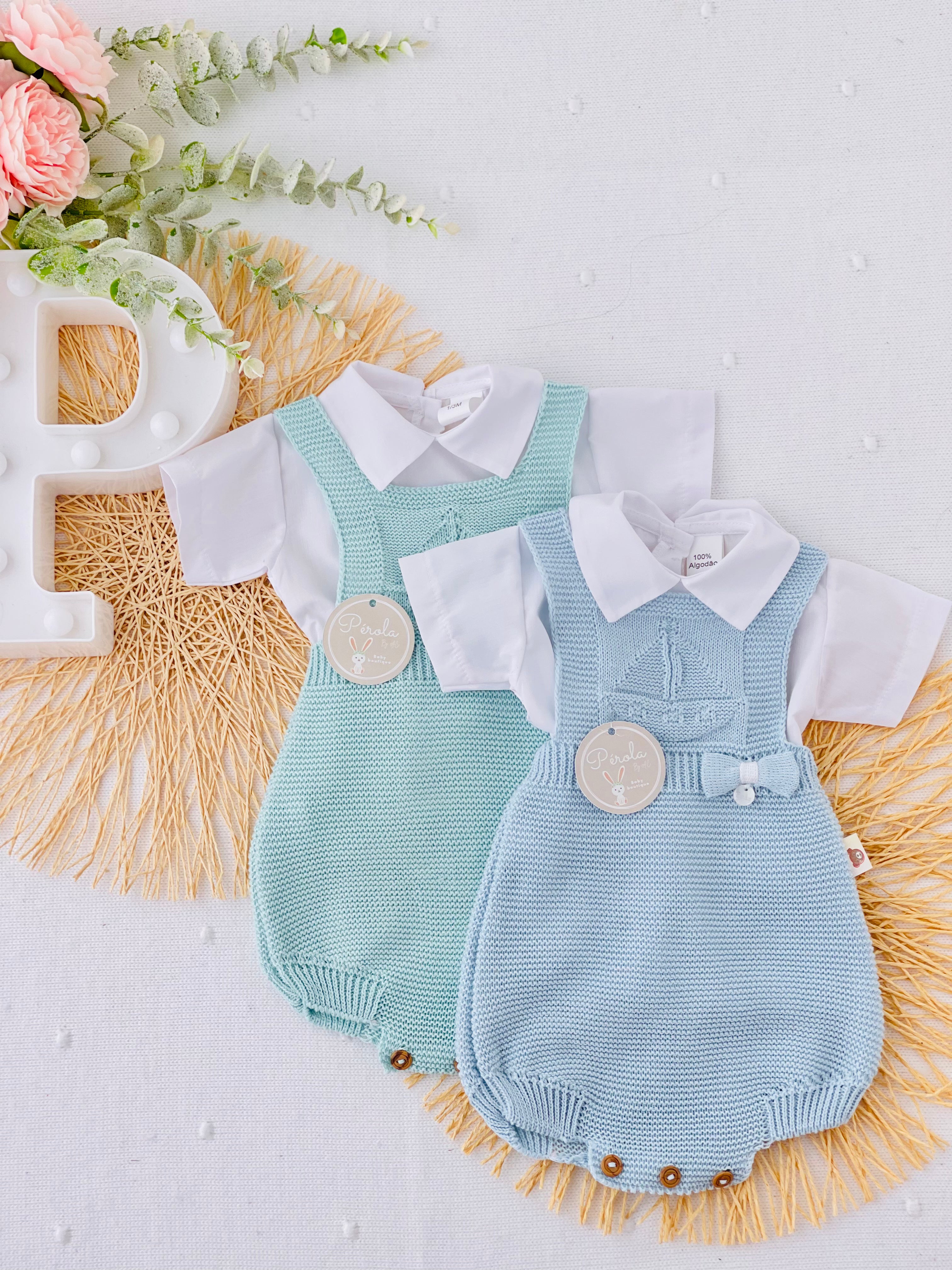 Conjunto barquinho: fofo e camisa