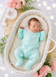 Babygrow em algodão com golinha