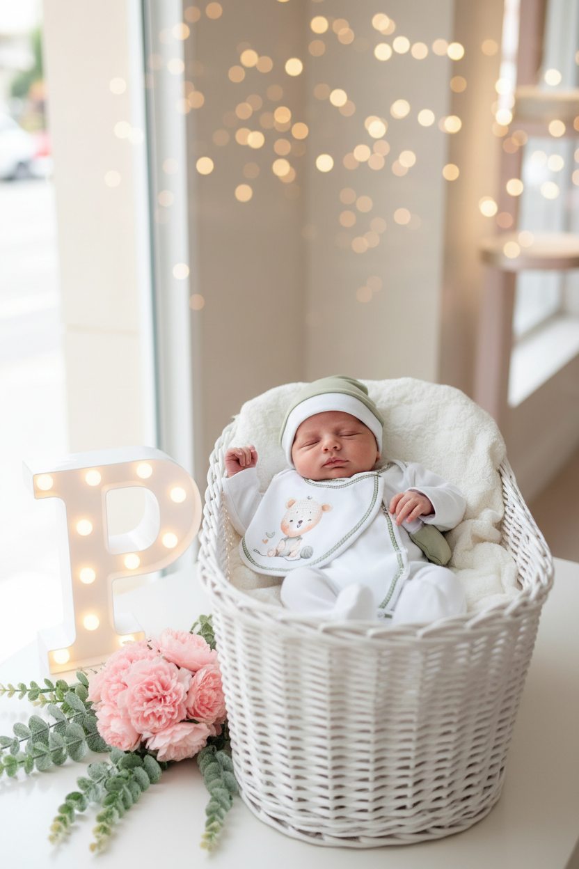 Pack Novelo com carda : camisola, calças, gorro, luvas e babete