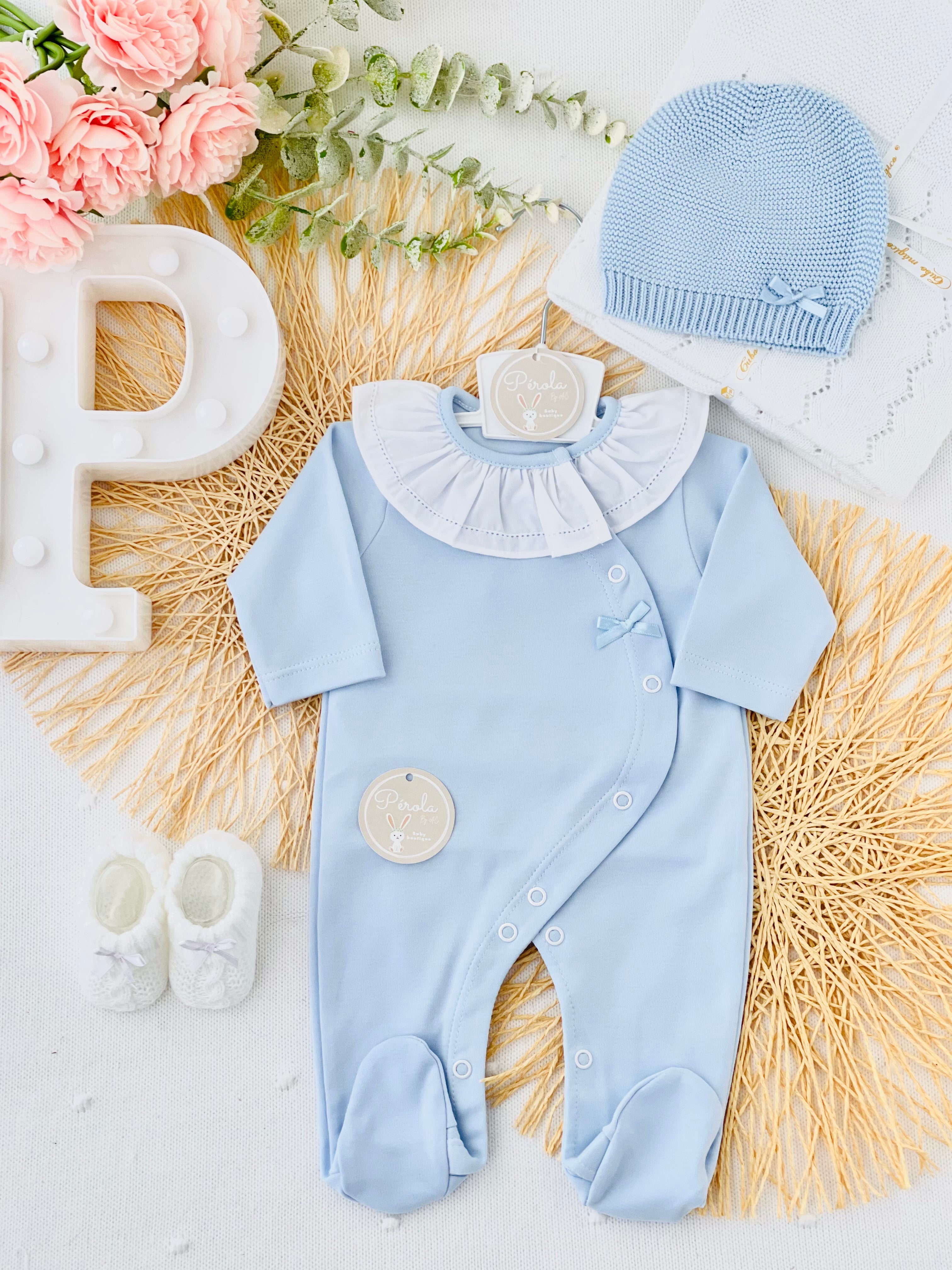 Babygrow carinho em ALGODÃO com golinha grande