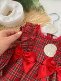 Conjunto Madalena: Vestido e tapa fraldas