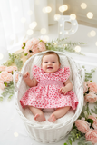 Vestido moranguinhos 3-18M